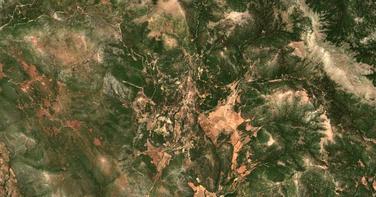 Satellitenkarte von Zarafóna