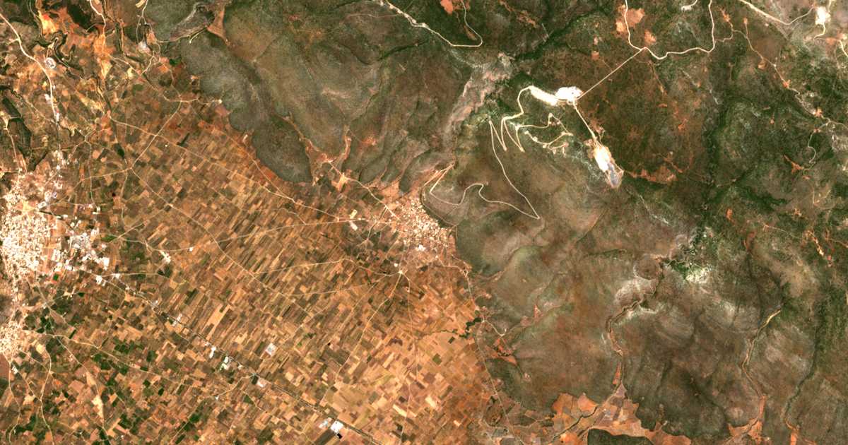 Satellitenkarte von Metamórfosis