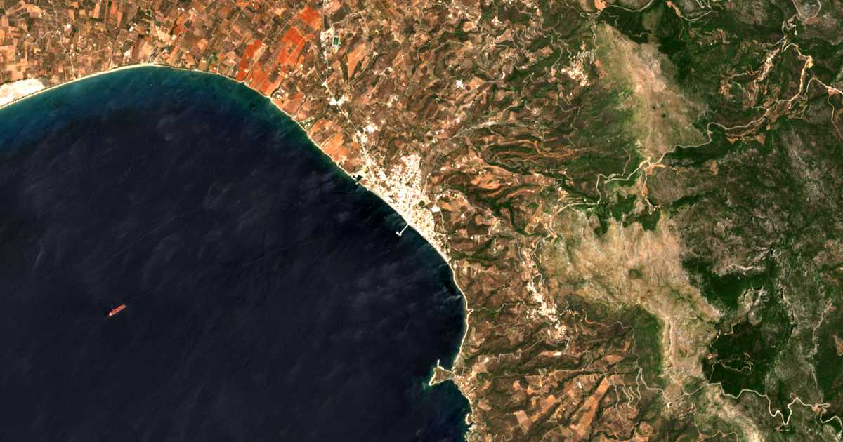 Satellitenkarte von Neápoli Voión