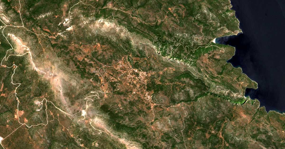 Satellitenkarte von Reichéa