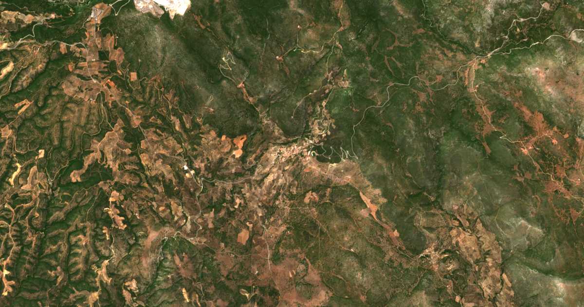 Satellitenkarte von Chrýsafa