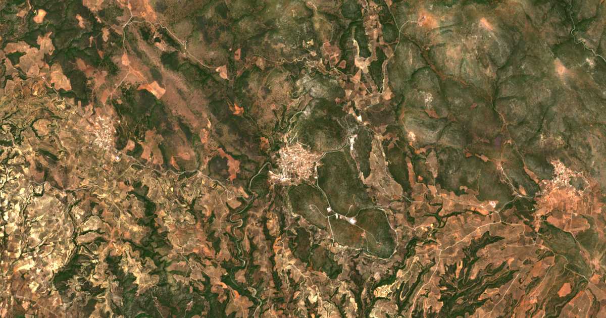 Satellitenkarte von Gkoritsá