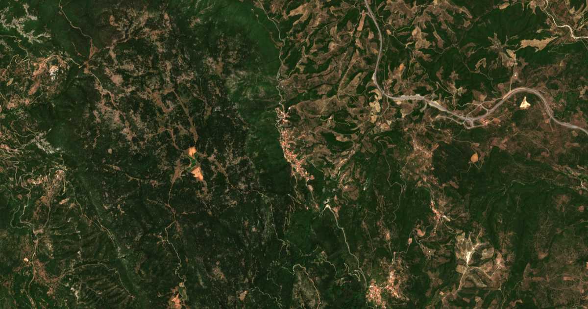 Satellitenkarte von Logkaníkos