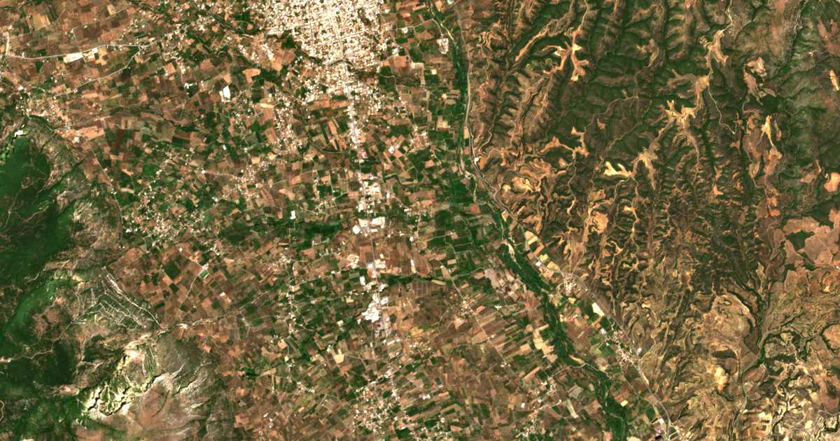 Satellitenkarte von Riviótissa