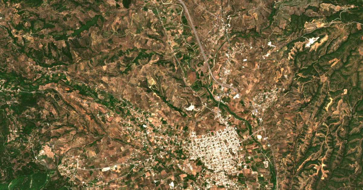Satellitenkarte von Sanatório