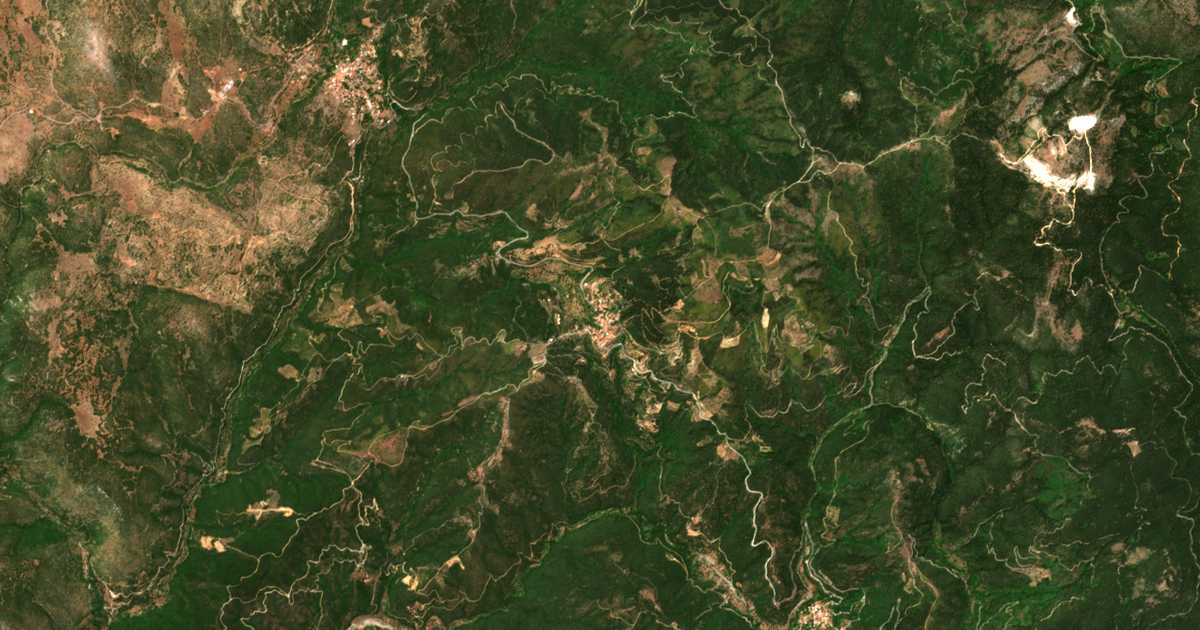 Satellitenkarte von Varvítsa
