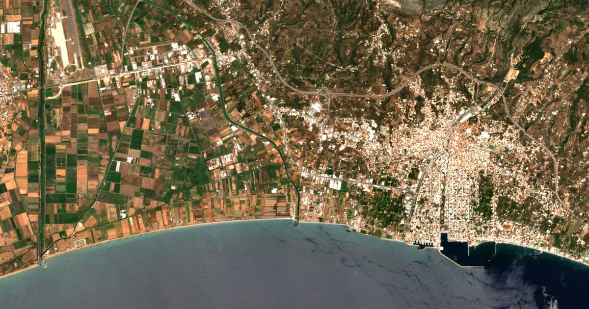 Satellitenkarte von Akovitika