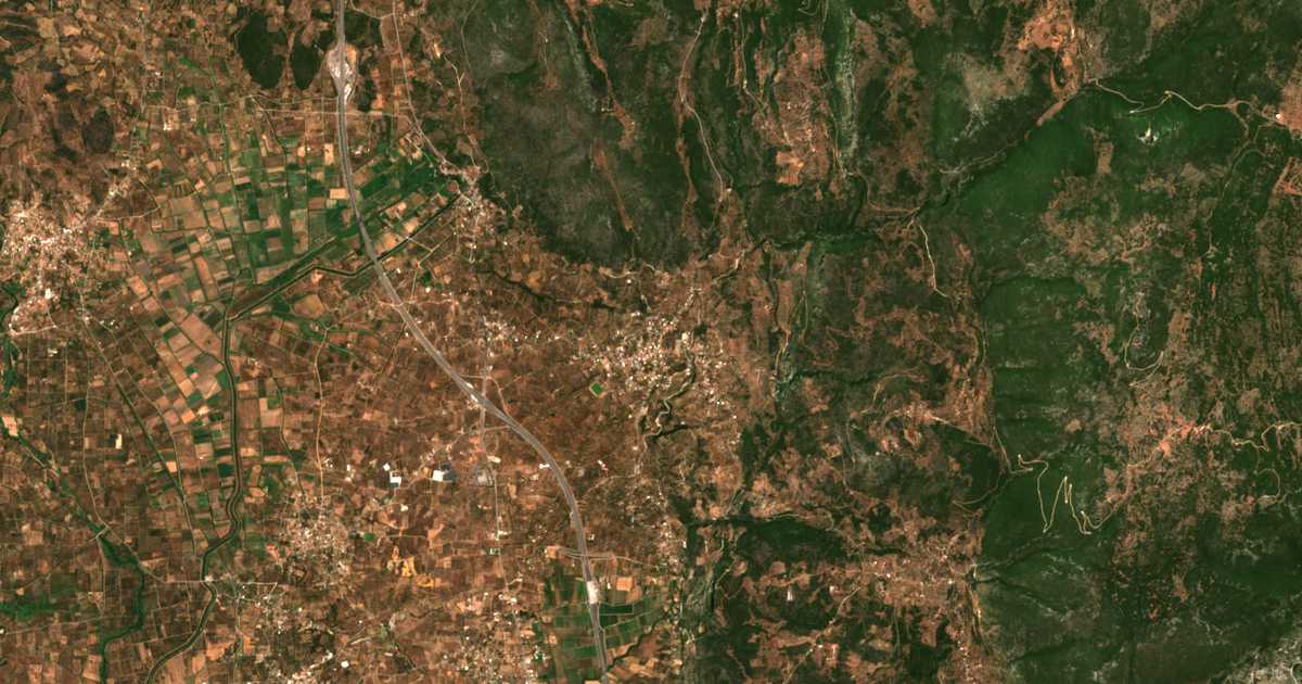 Satellitenkarte von Arfará