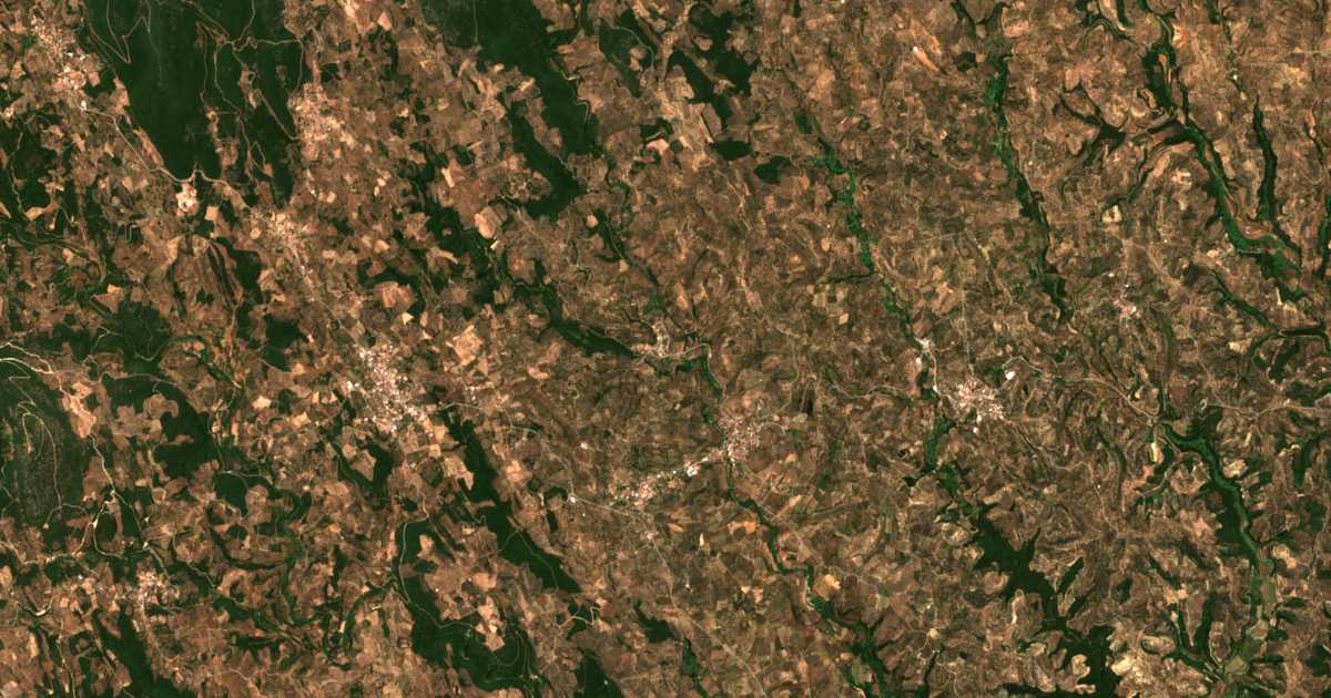 Satellitenkarte von Aetofoliá