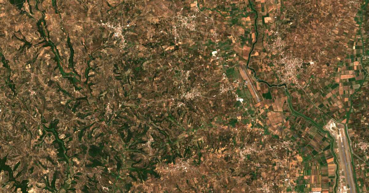 Satellitenkarte von Amfithéa
