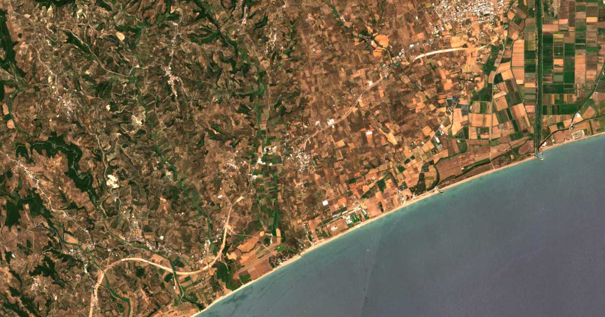 Satellitenkarte von Análipsis