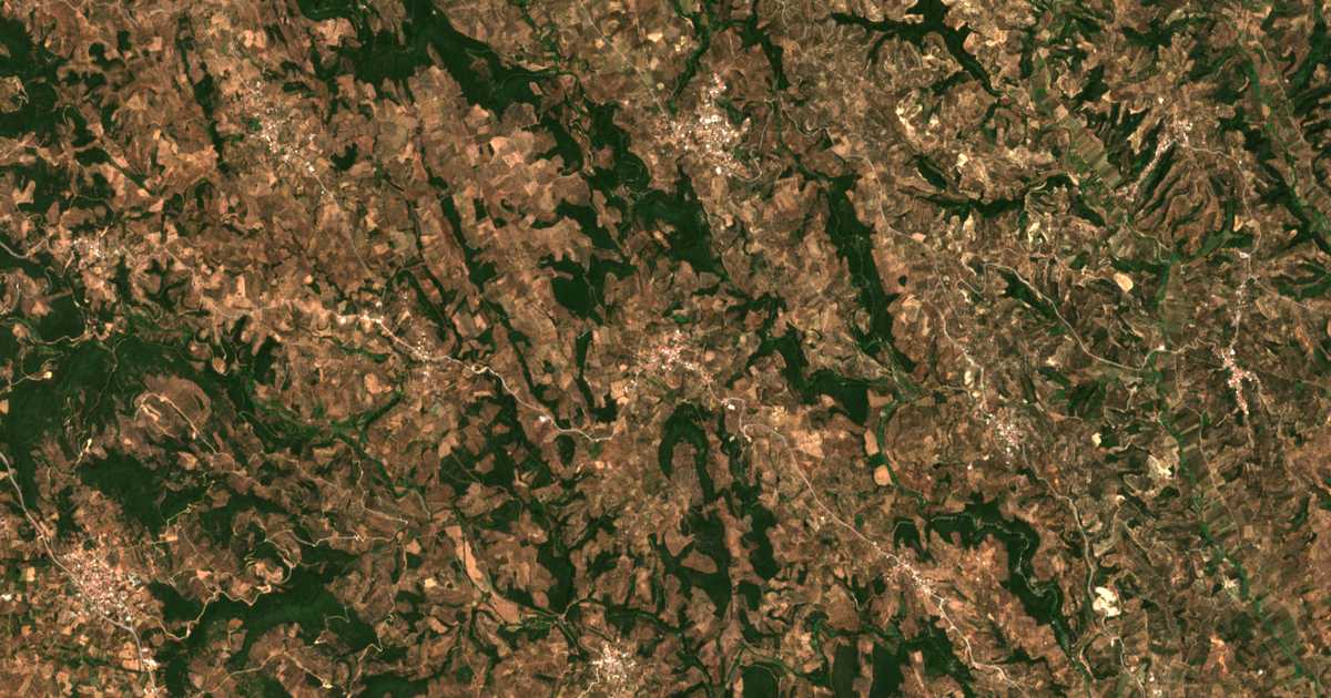 Satellitenkarte von Dáras