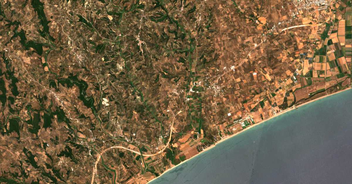 Satellitenkarte von Drakonérion