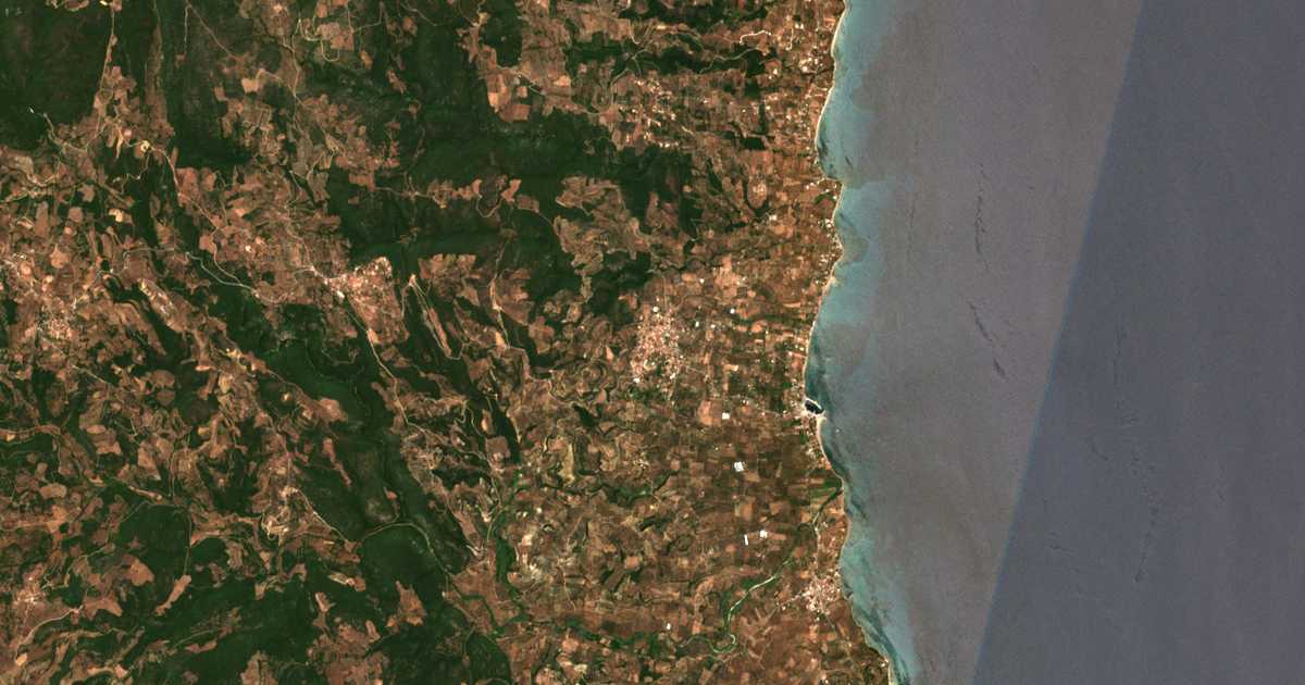 Satellitenkarte von Longá