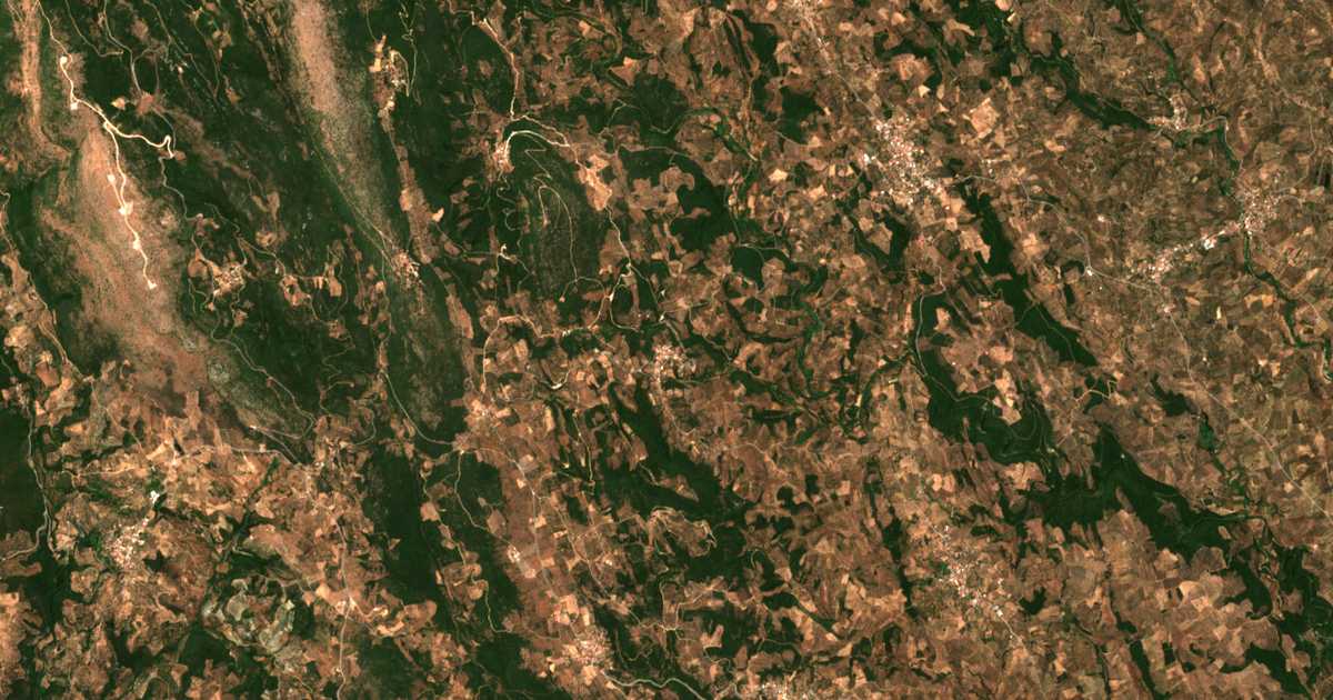 Satellitenkarte von Miliótion