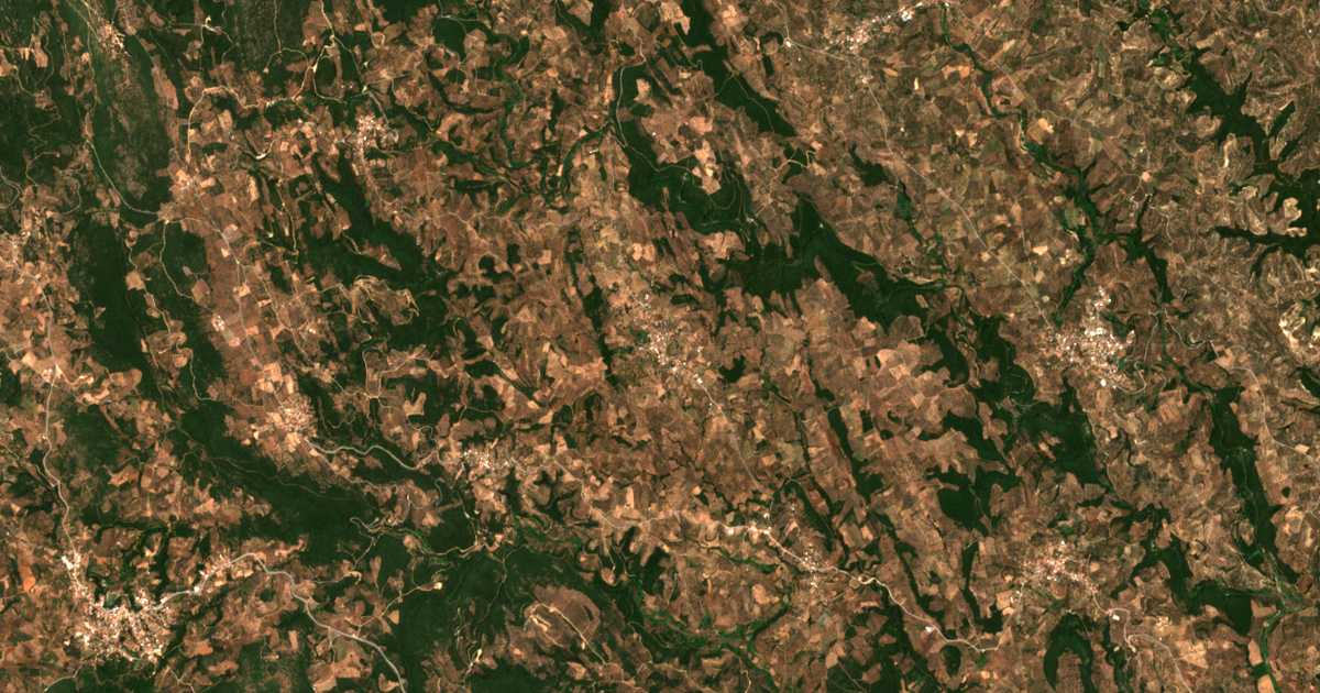 Satellitenkarte von Pelekanáda