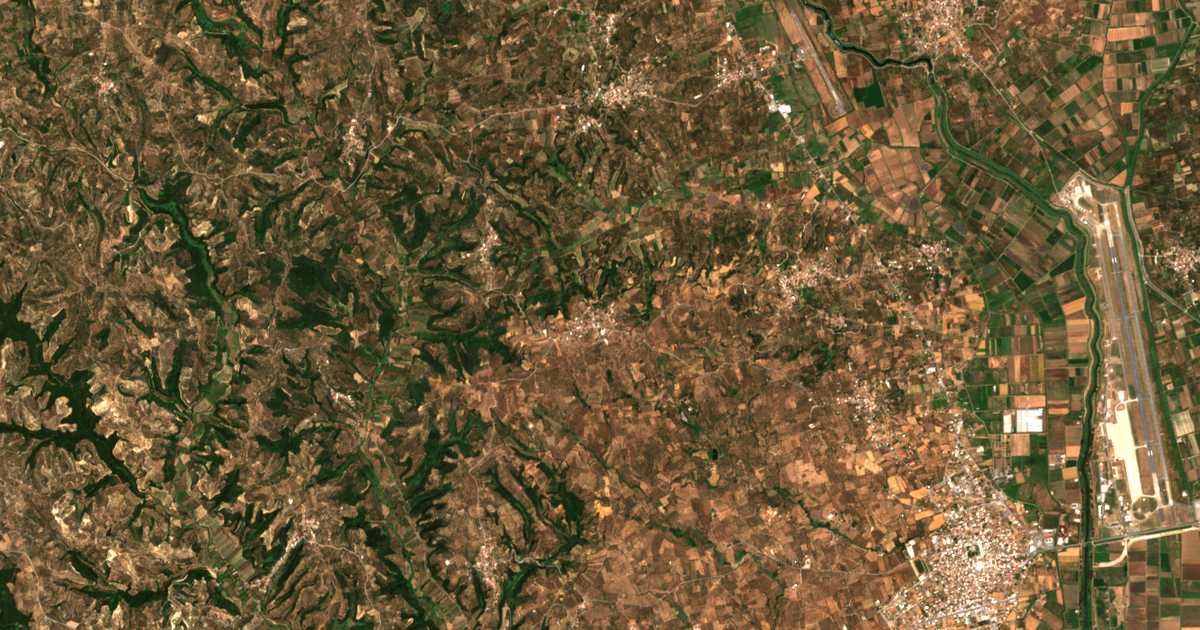 Satellitenkarte von Pilalístra