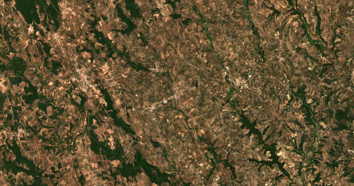 Satellitenkarte von Stérna