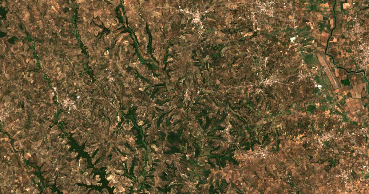 Satellitenkarte von Vasiláda