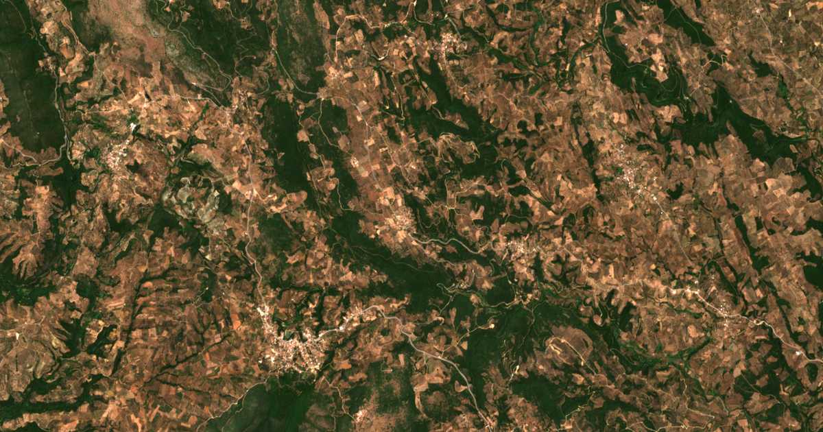 Satellitenkarte von Vlásis
