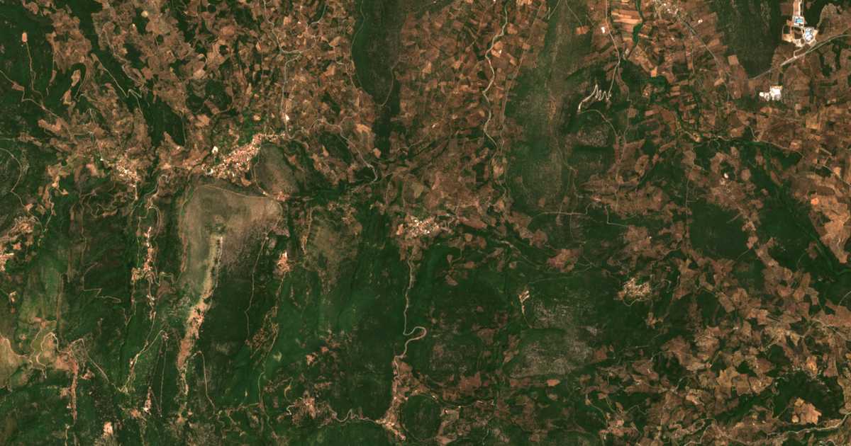 Satellitenkarte von Málthi