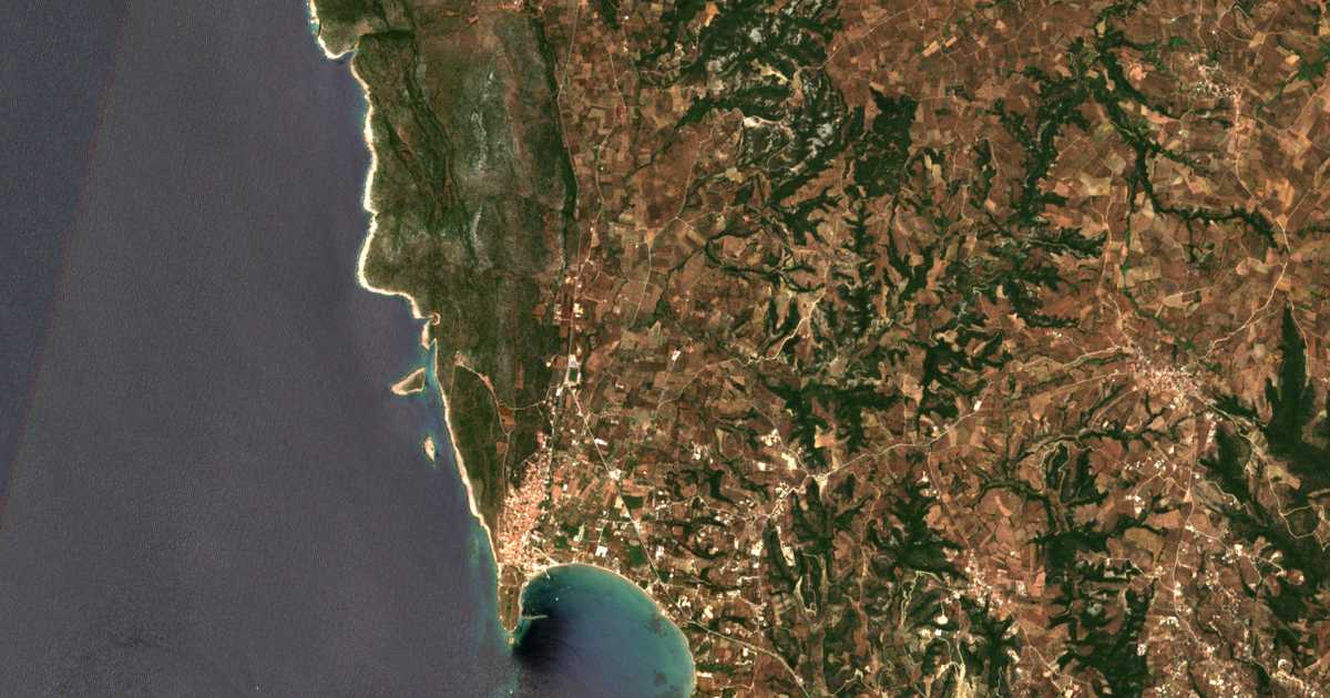 Satellitenkarte von Gefýri