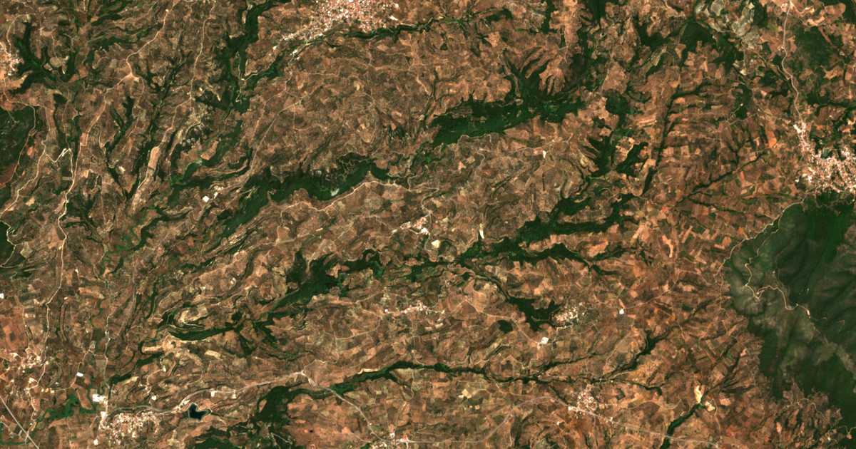 Satellitenkarte von Myrsinochórion