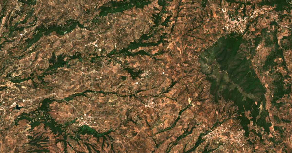 Satellitenkarte von Pappoulia von Messinia