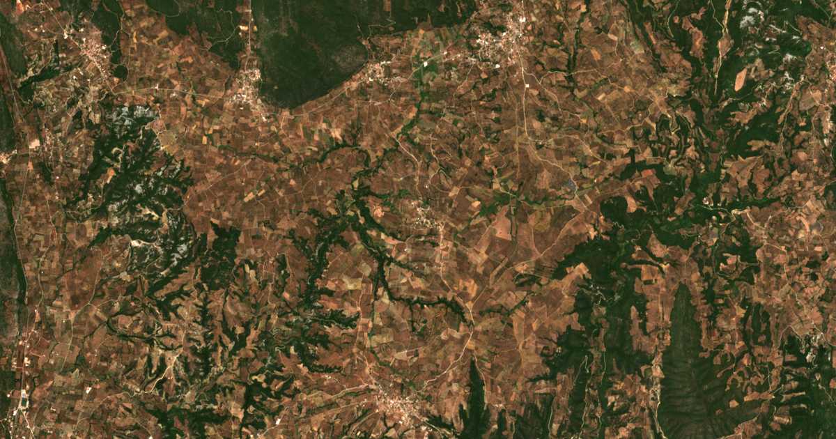 Satellitenkarte von Perivolákia