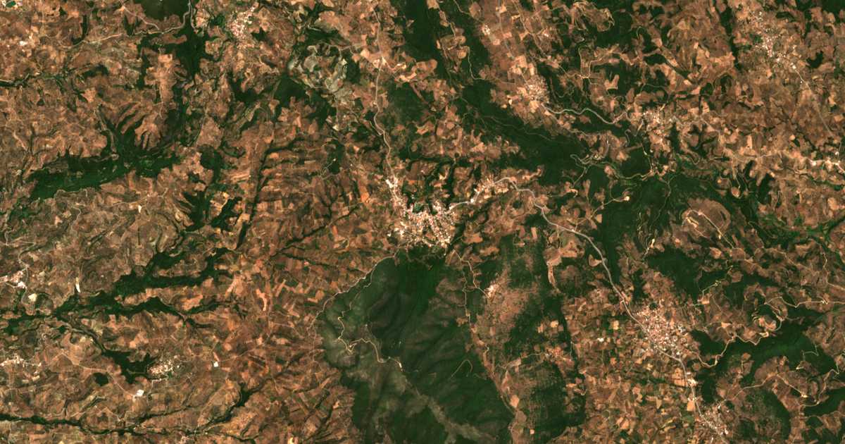 Satellitenkarte von Vlachópoulon
