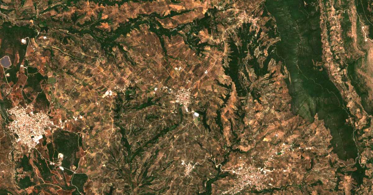 Satellitenkarte von Pýrgos