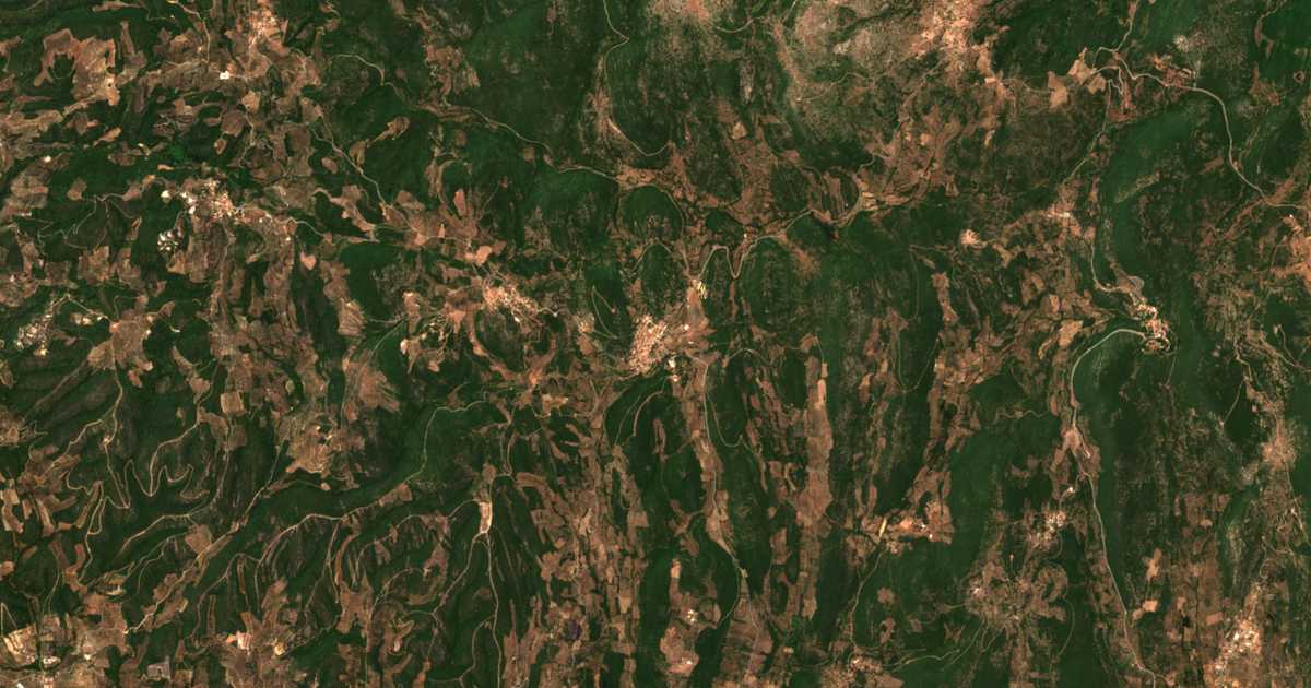 Satellitenkarte von Sidirokastro, Messenia