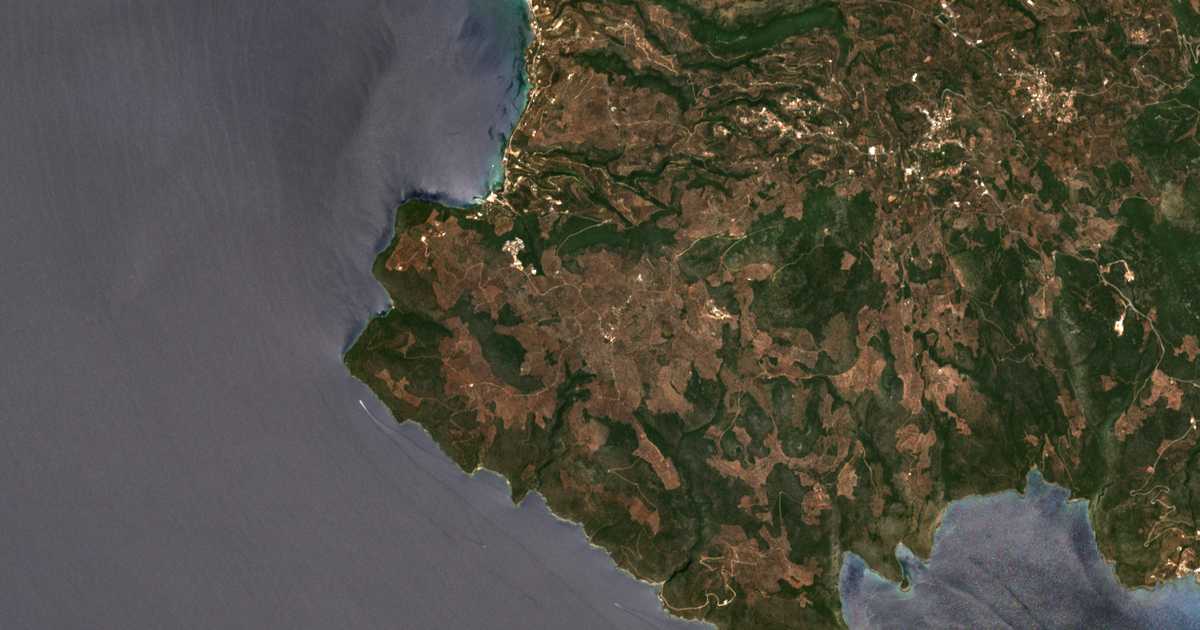 Satellitenkarte von Kalianaíika