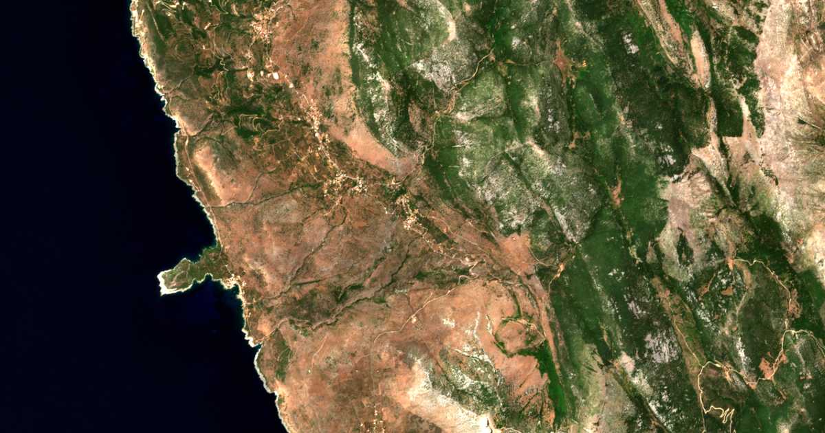 Satellitenkarte von Lagkáda