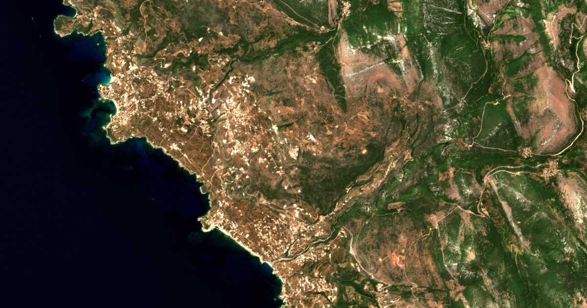 Satellitenkarte von Pýrgos
