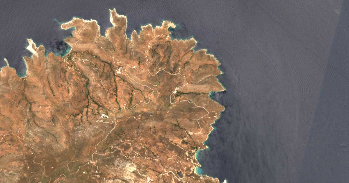 Satellitenkarte von Kéntarchos