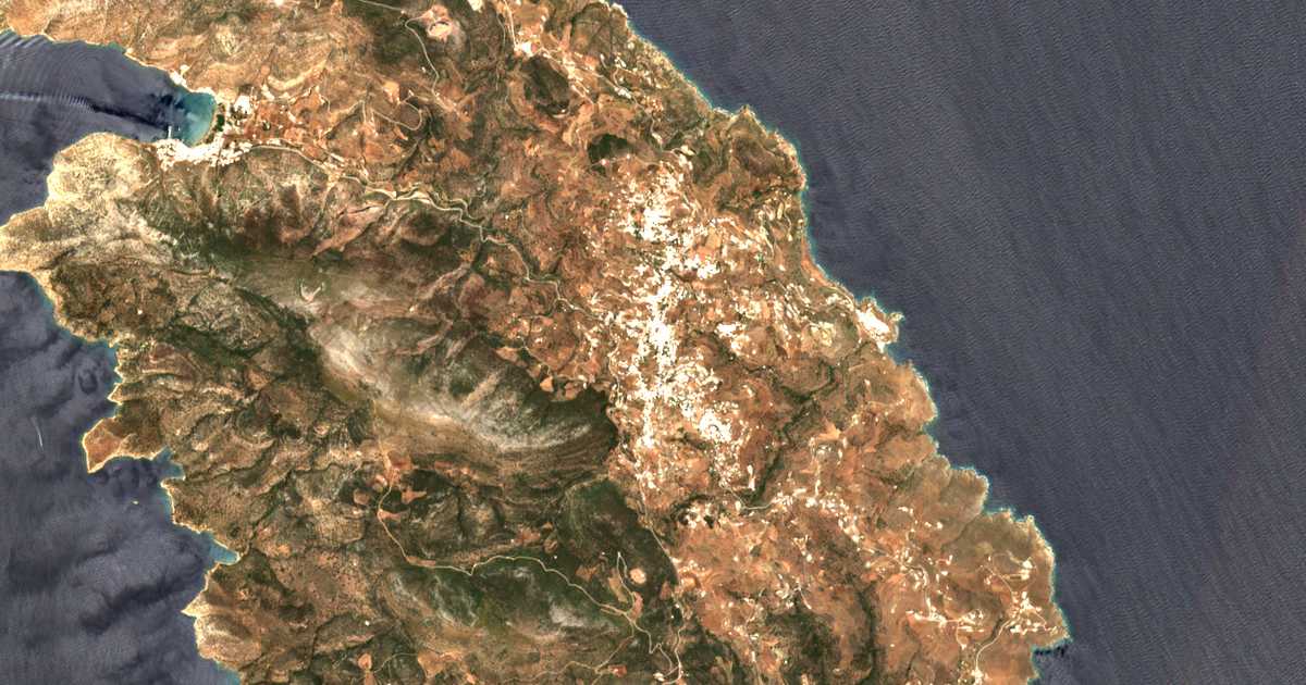 Satellitenkarte von Apollonía
