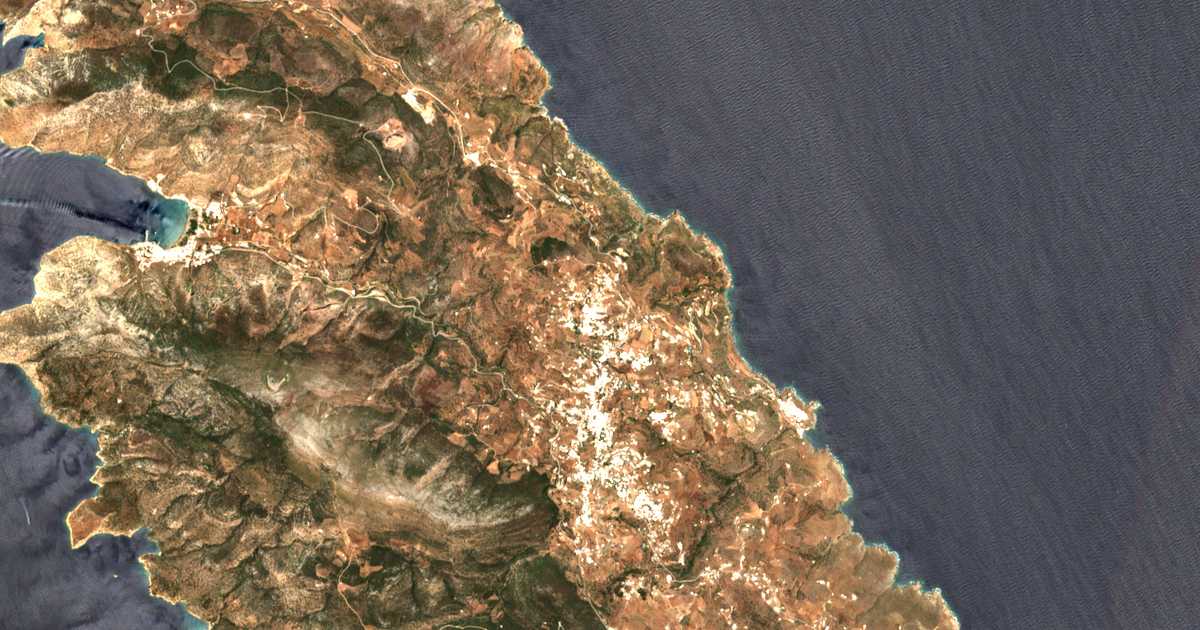 Satellitenkarte von Artemonas Sifnou