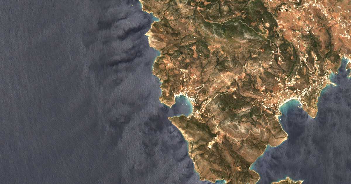 Satellitenkarte von Vatthy