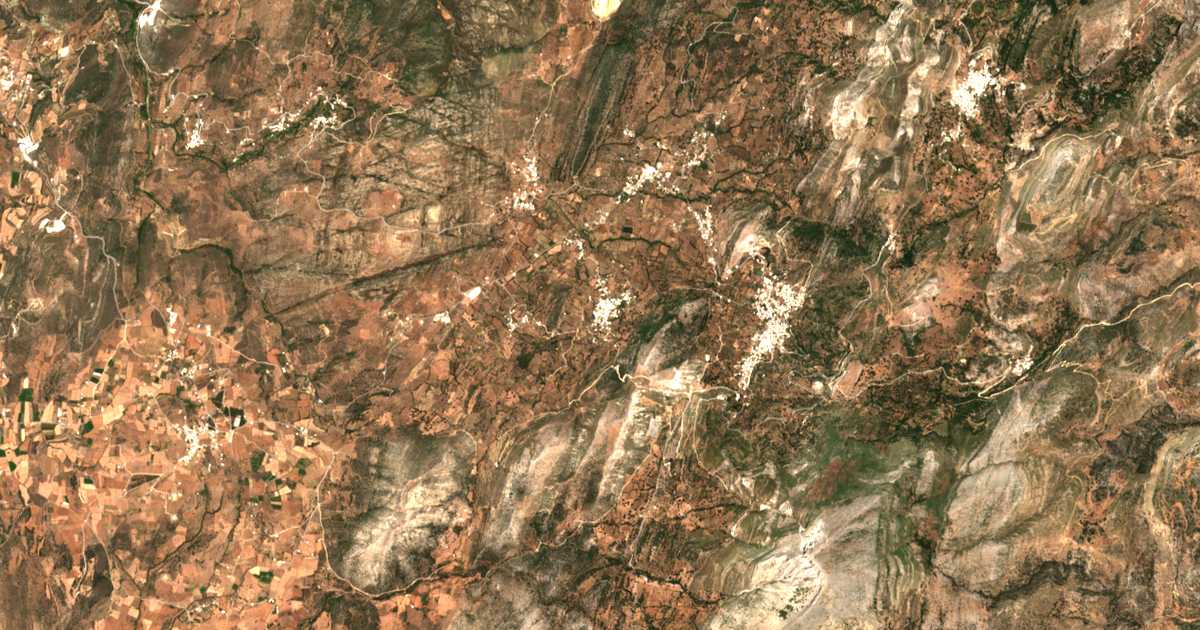 Satellitenkarte von Damariónas