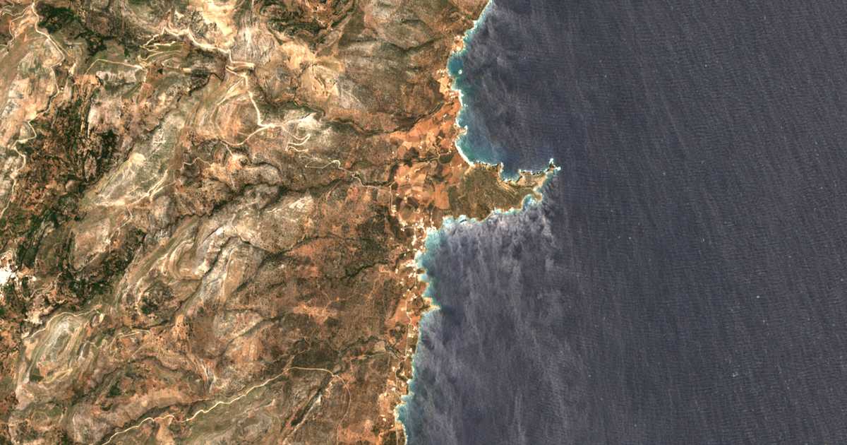 Satellitenkarte von Moutsoúna