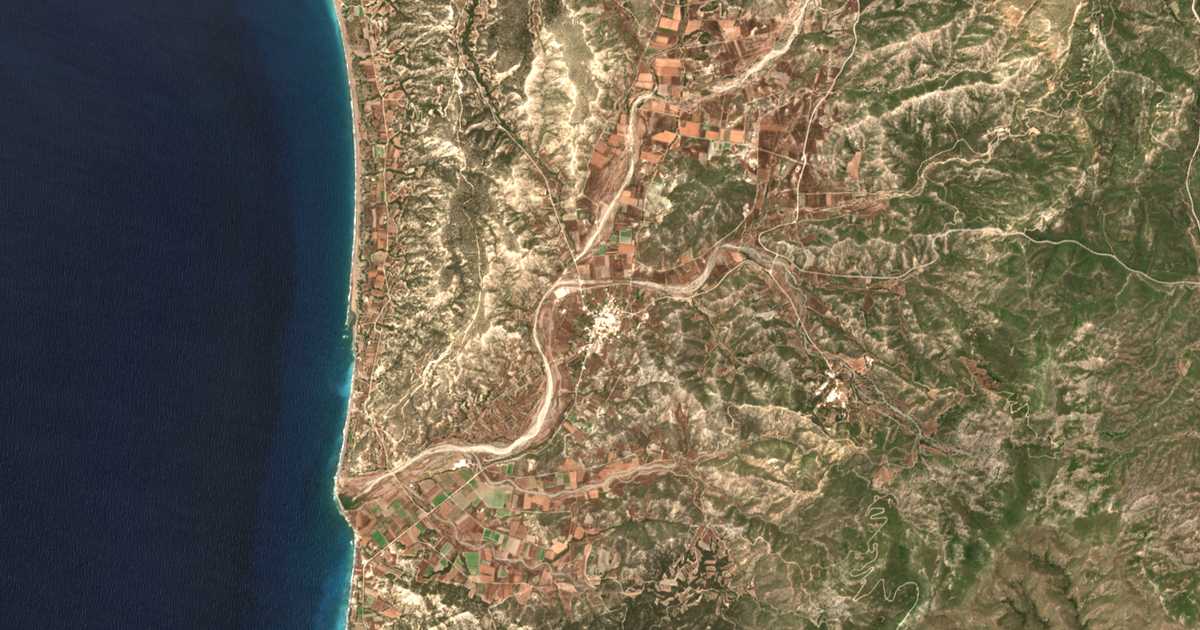 Satellitenkarte von Apolakkiá