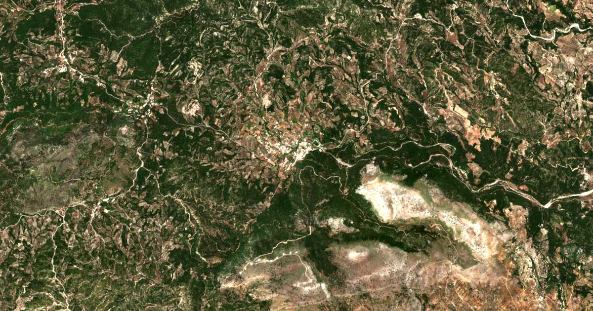 Satellitenkarte von Archípolis