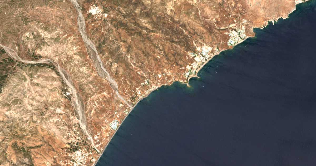 Satellitenkarte von Kiotári
