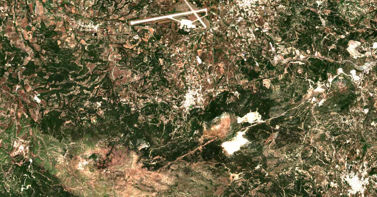 Satellitenkarte von Maritsá
