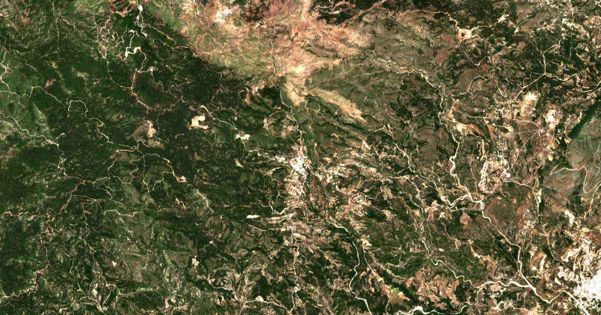 Satellitenkarte von Psinthos