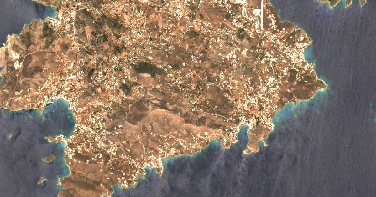 Satellitenkarte von Chroúsa