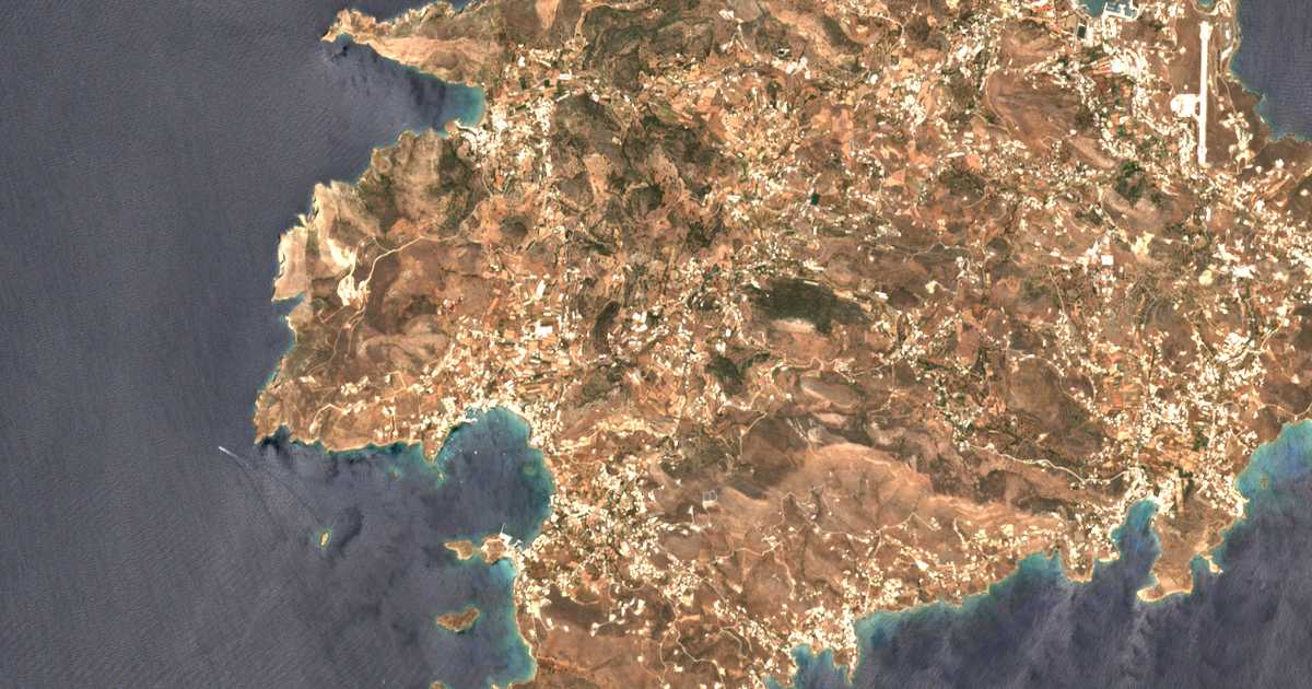 Satellitenkarte von Víssa