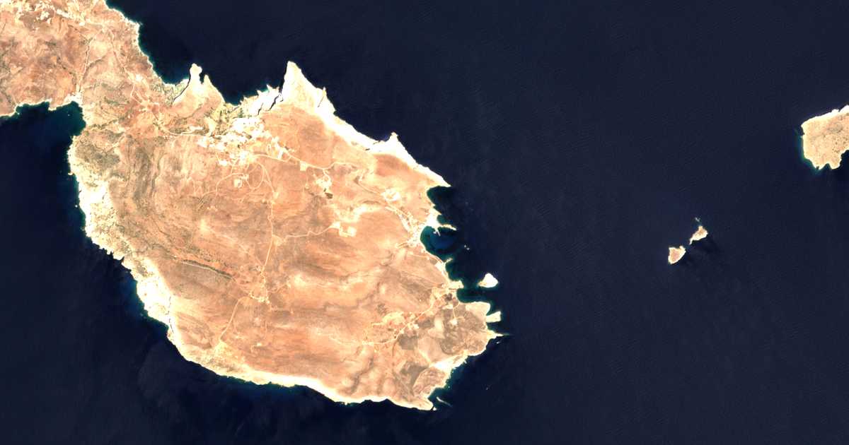Satellitenkarte von Karavostasis
