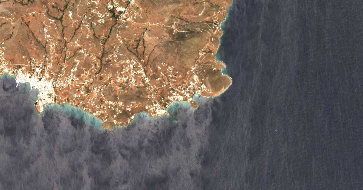Satellitenkarte von Laoúti
